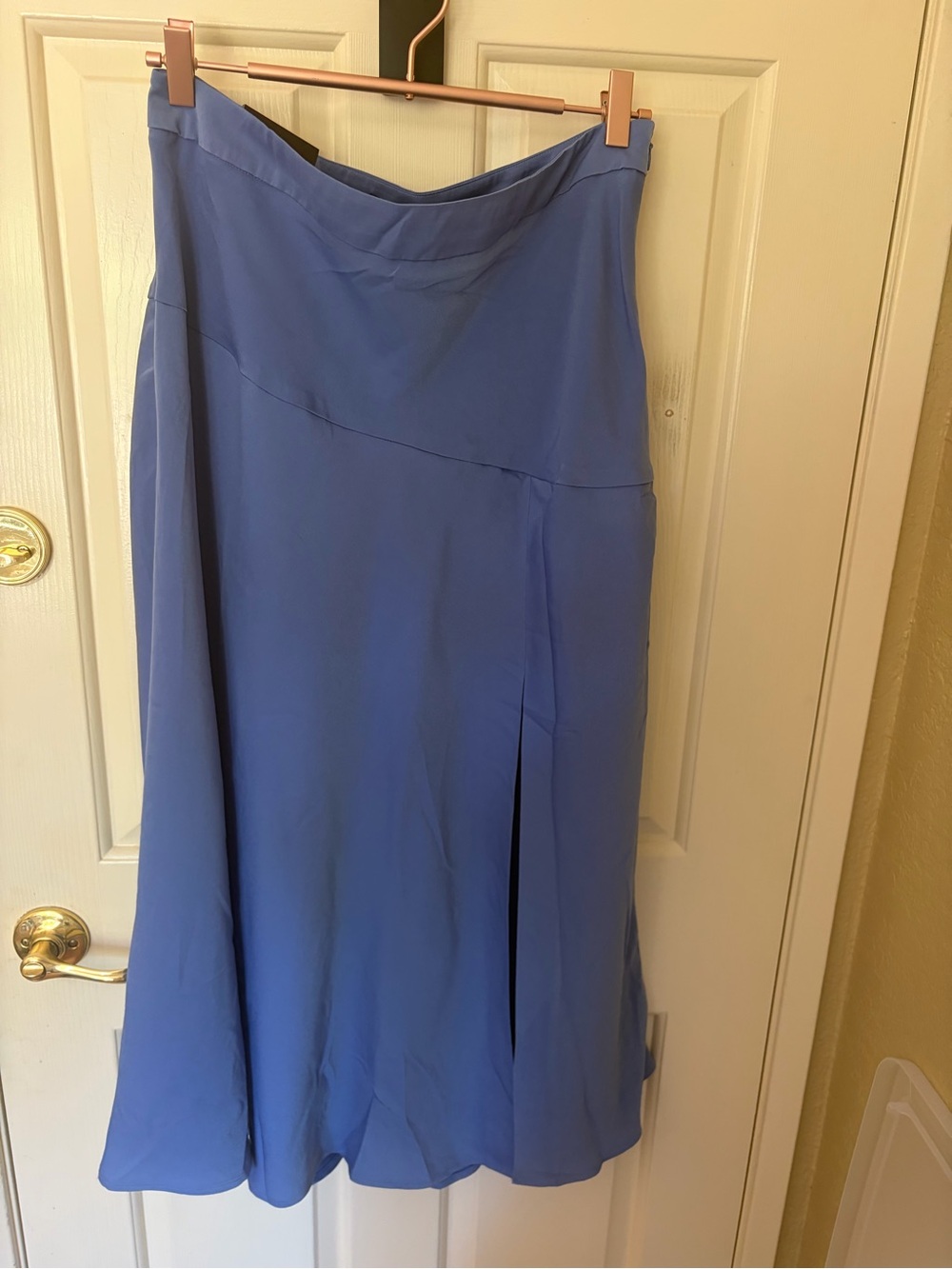 Banana Republic Factory Periwinkle Blue A-Line Skirt